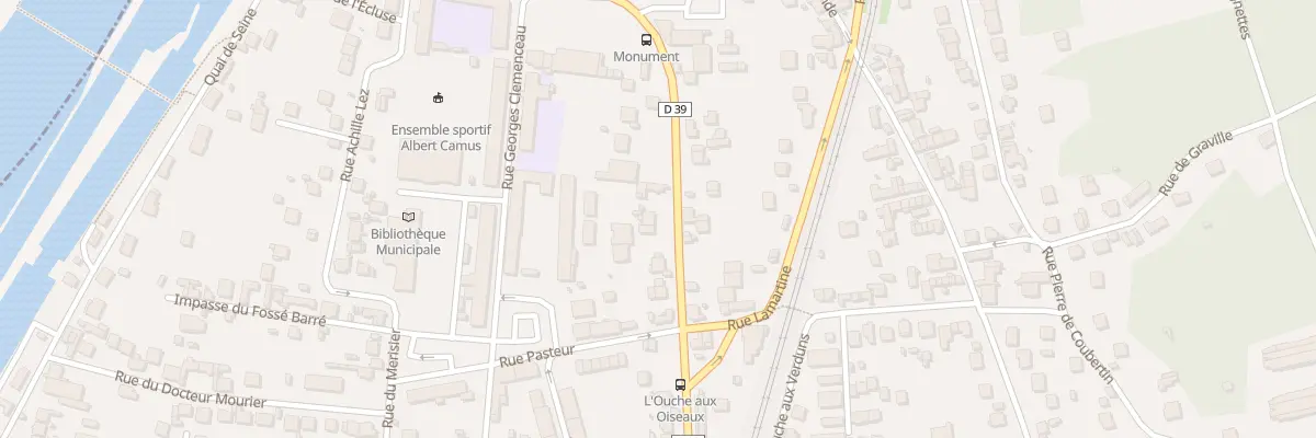 Plan du 94 Rue du Général de Gaulle à Champagne-sur-Seine