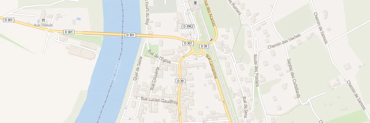 Plan du 1 Rue du Général de Gaulle à Champagne-sur-Seine