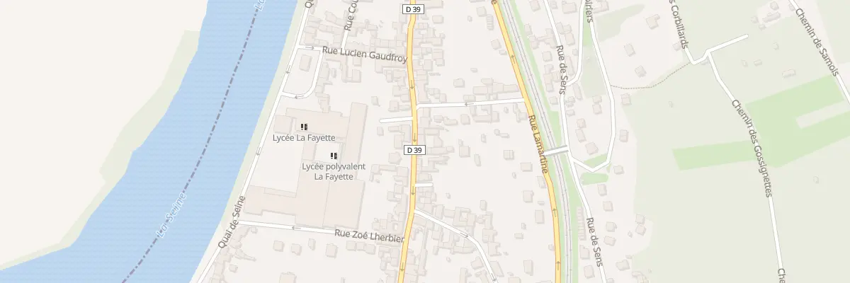 Plan du 39 Rue du Général de Gaulle à Champagne-sur-Seine