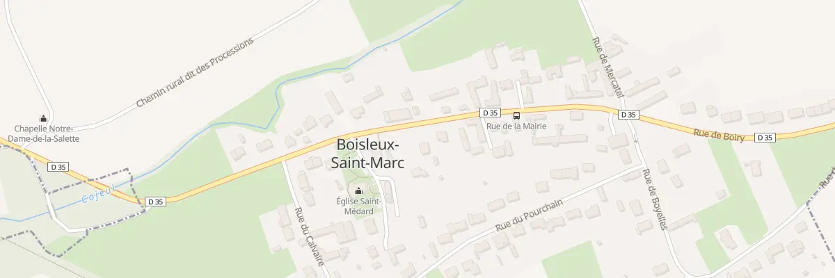 Plan du 4 Rue de la Mairie à Boisleux-Saint-Marc