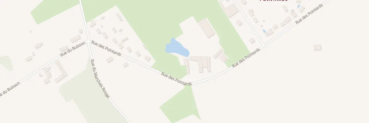 Plan du 303 Rue des Pointards à Amilly