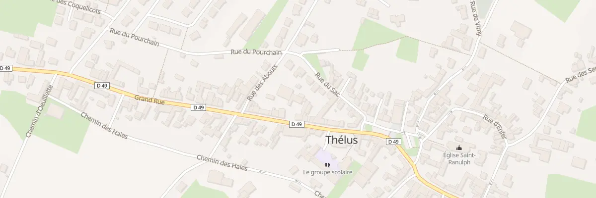 Plan du 6C Vc Grande Rue à Thélus