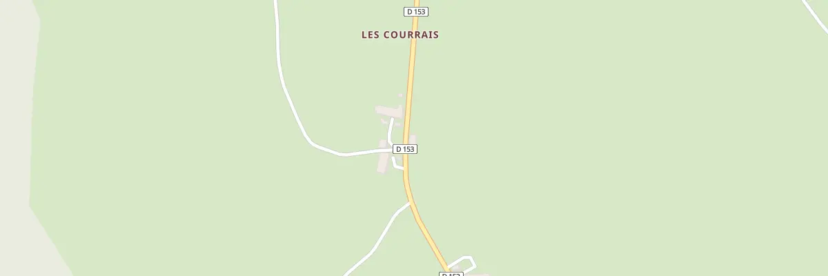 Plan du 1 Les Courrets à La Celle