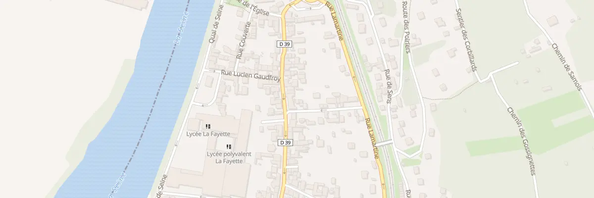 Plan du 29 Rue du Général de Gaulle à Champagne-sur-Seine