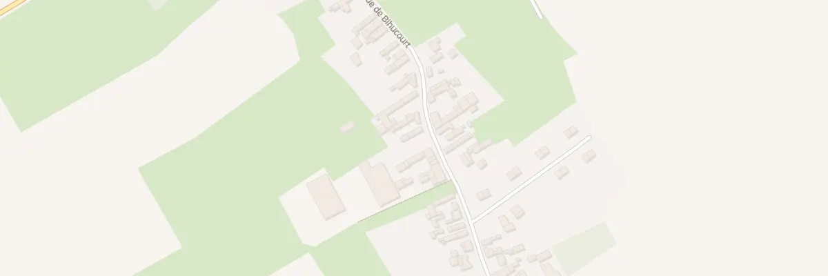 Plan du 31 Rue de Bihucourt à Gomiécourt