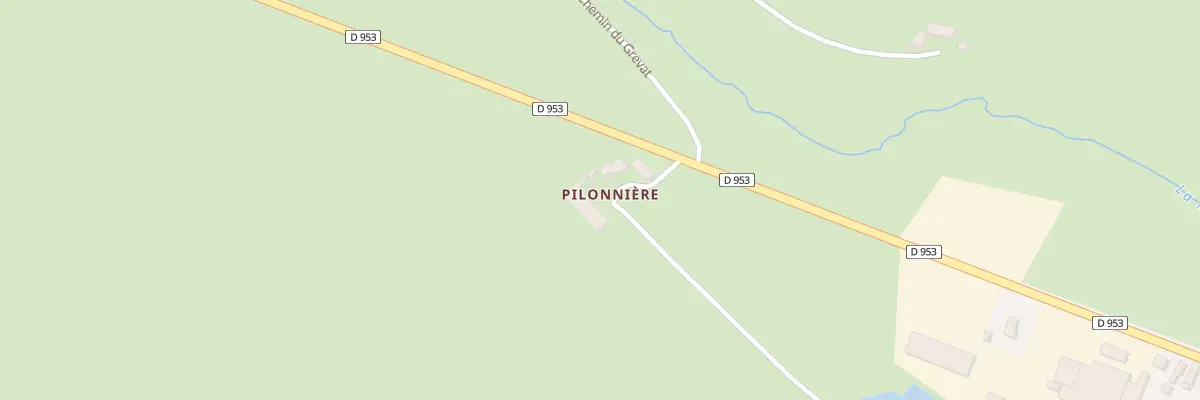 Plan du 5746 Pilonniere à Cérilly