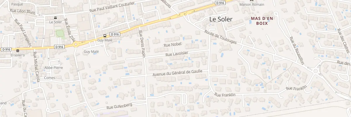 Plan du 13 Rue Lavoisier au Soler