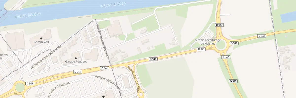Plan du 19 Cite des Jardins à Haisnes