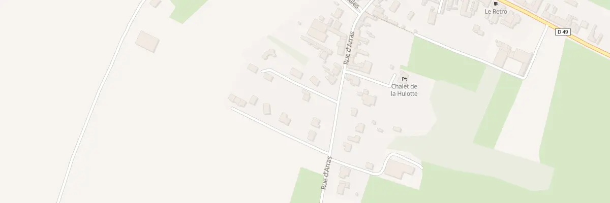 Plan du 22 Rue d’Arras à Thélus
