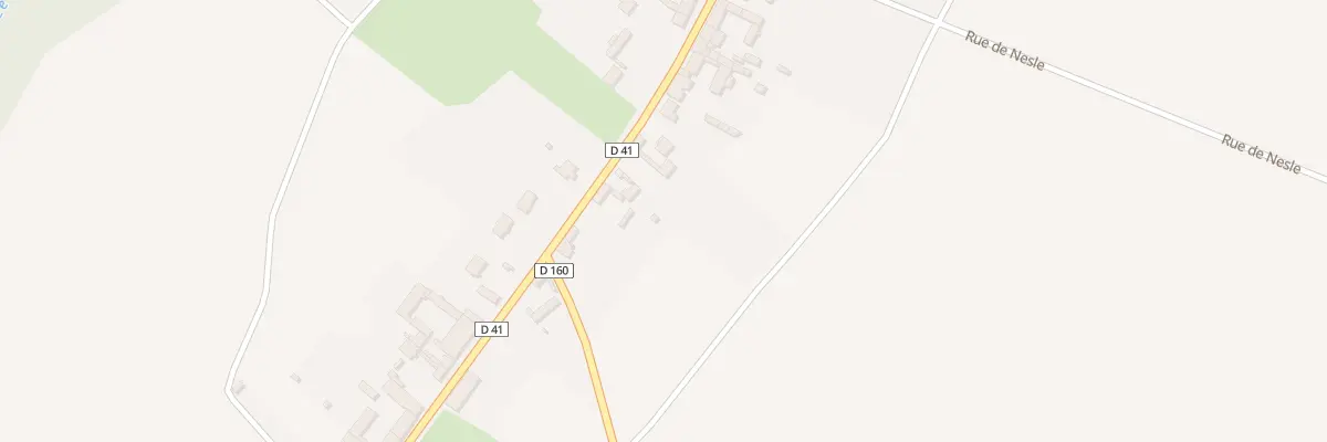 Plan du 1025 Rue de Picardie à Canny-sur-Matz