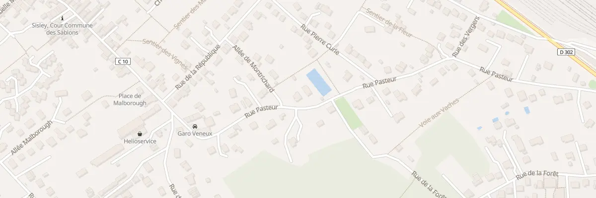 Plan du 42 Rue Pasteur à Moret-Loing-et-Orvanne