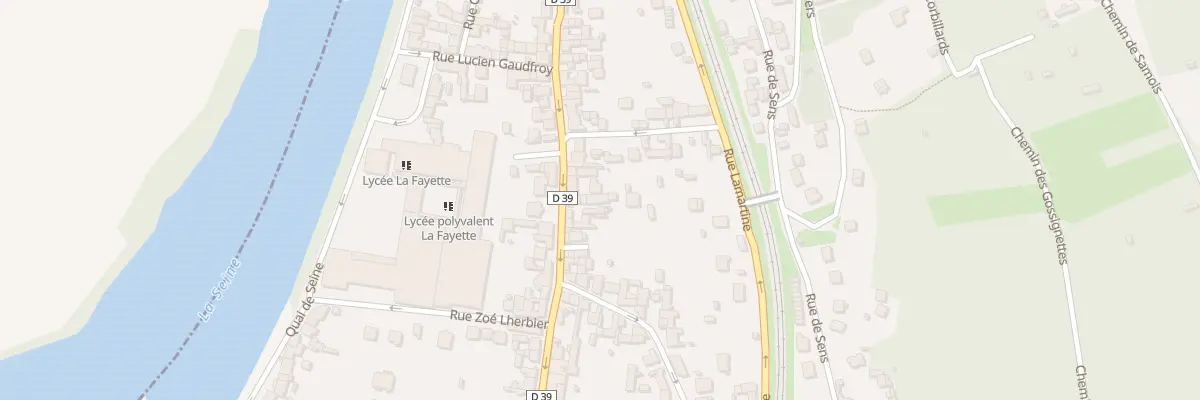 Plan du 47 Rue du Général de Gaulle à Champagne-sur-Seine