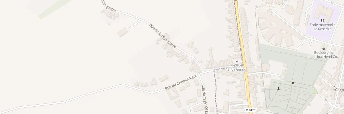 Plan du 21 Rue de la Planquette à Violaines
