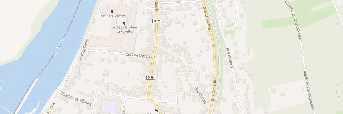 Plan du 10 Rue Grande à Champagne-sur-Seine
