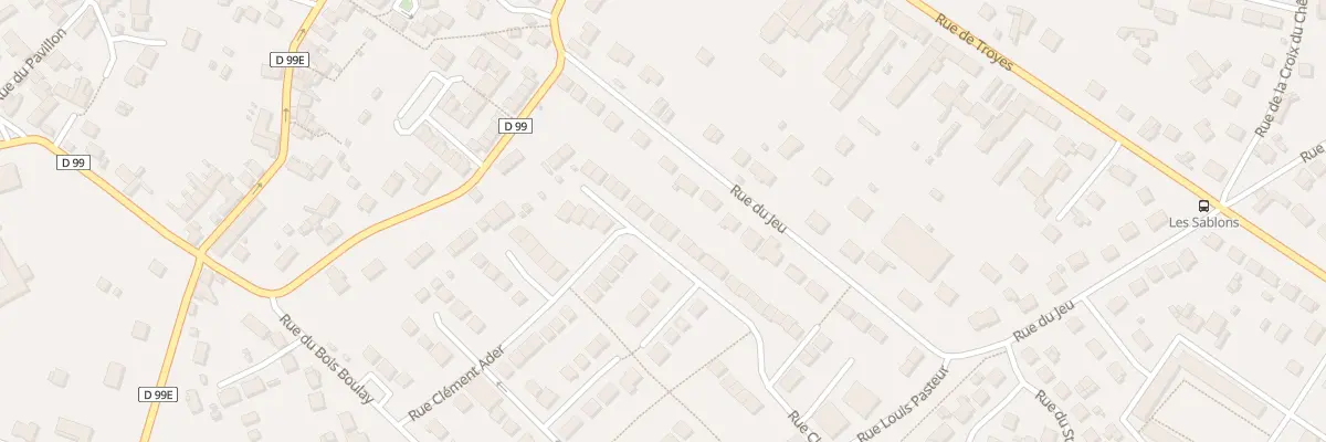Plan du 33 Rue Clément Ader à Guignes