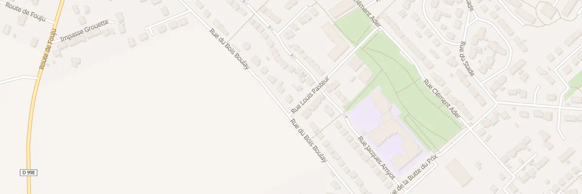 Plan du 27 Rue du Bois Boulay à Guignes