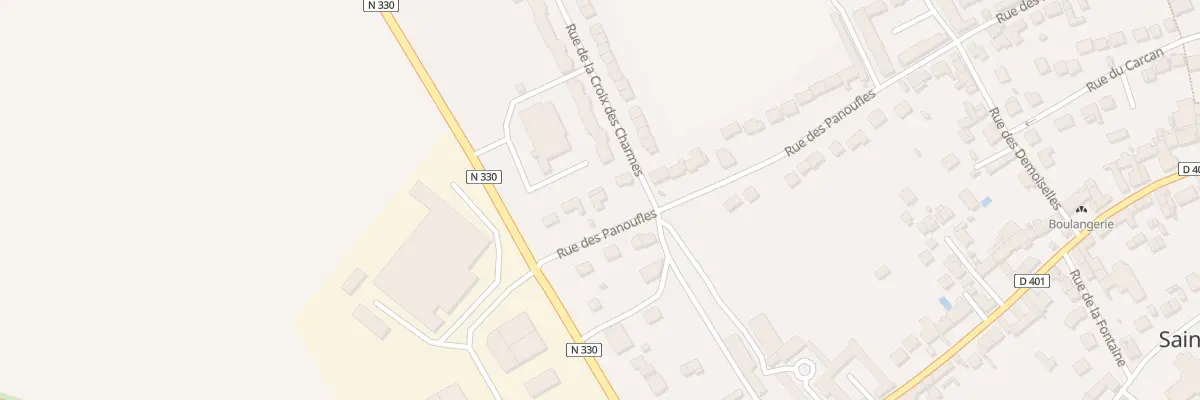 Plan du 96 Rue des Panoufles à Saint-Soupplets