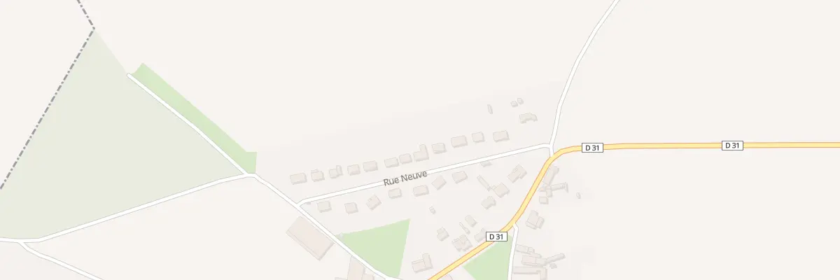 Plan du 11 Rue Neuve à Bihucourt