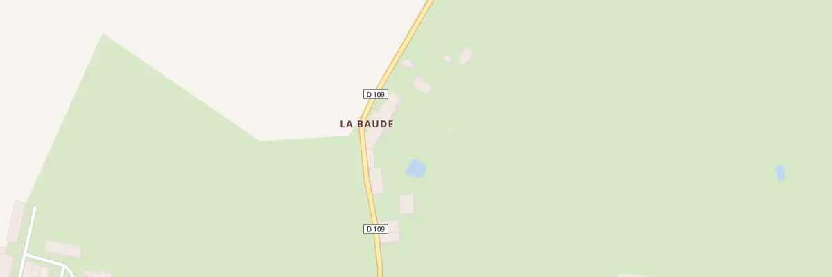 Plan du 3 La Baude à Charly