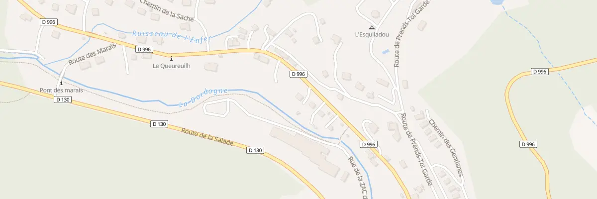 Plan du 105 Av de la Bourboule à Mont-Dore