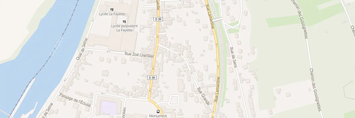 Plan du 14 Rue Grande à Champagne-sur-Seine