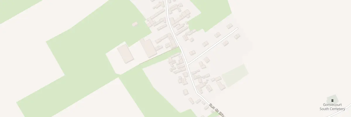 Plan du 39 Rue de Bihucourt à Gomiécourt