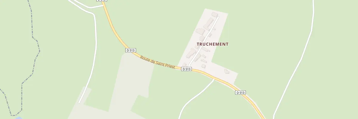 Plan du 5001 Truchement à Sauret-Besserve