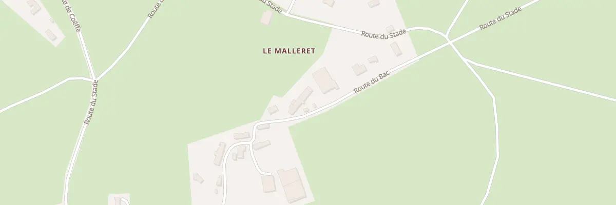 Plan du 5032A Le Malleret à Montfermy