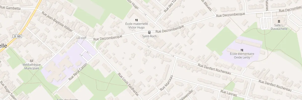 Plan du 8B Rue Denfert Rochereau à Loos-en-Gohelle