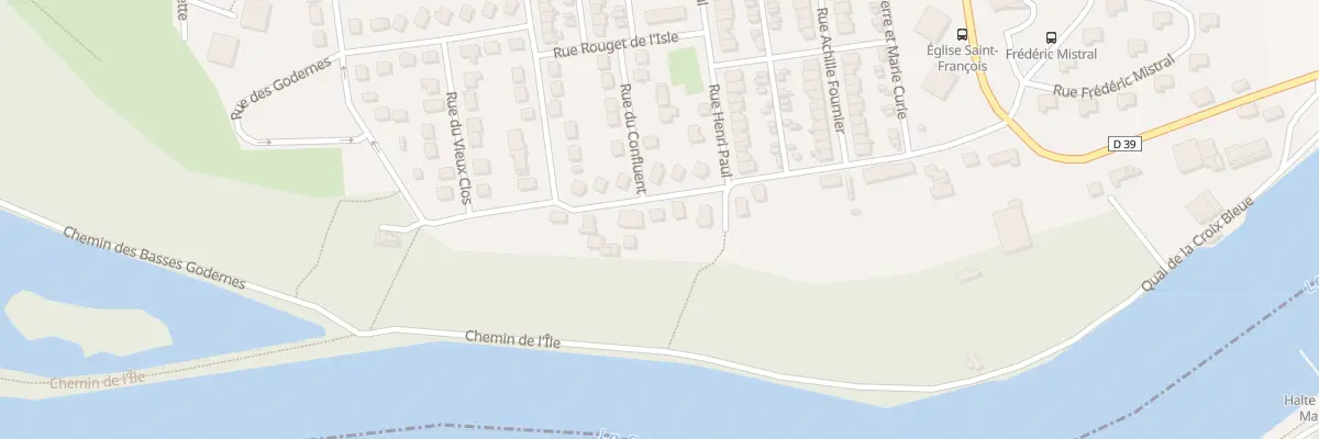 Plan du 17 Rue des Vallées à Champagne-sur-Seine