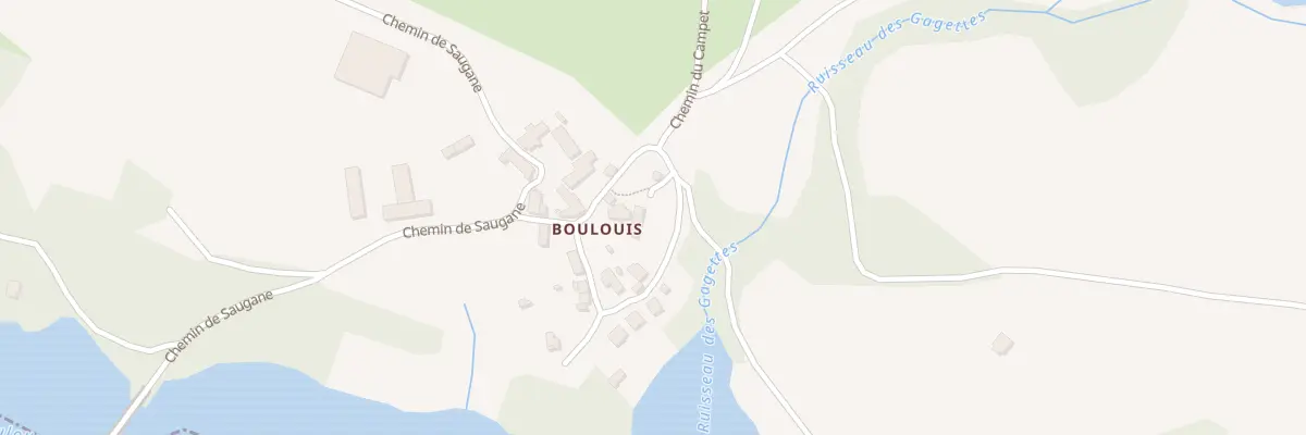 Plan du 5179 Boulouys à Prades-Salars