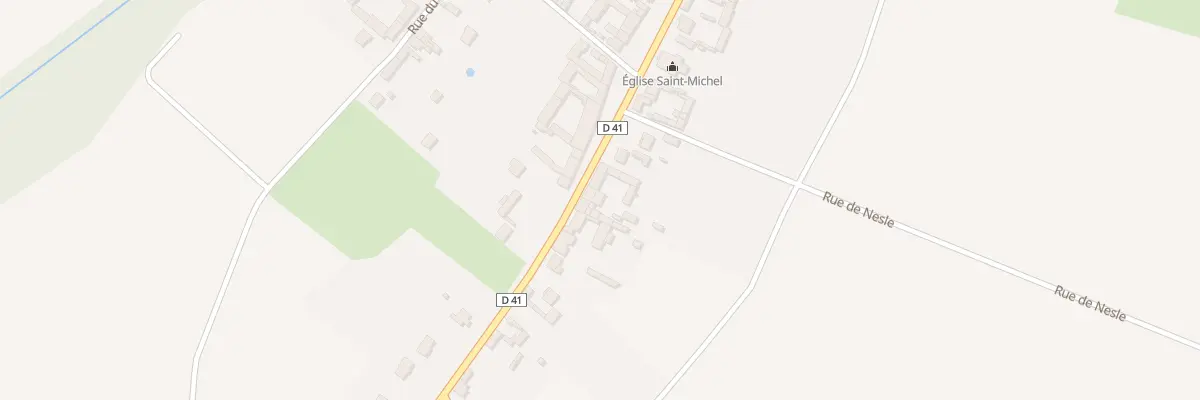 Plan du 905 Rue de Picardie à Canny-sur-Matz