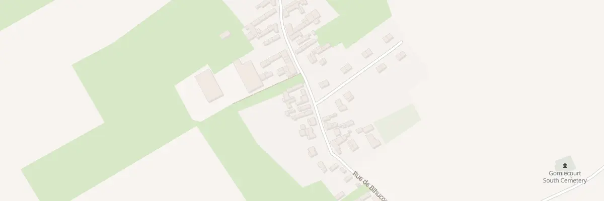 Plan du 41 Rue de Bihucourt à Gomiécourt