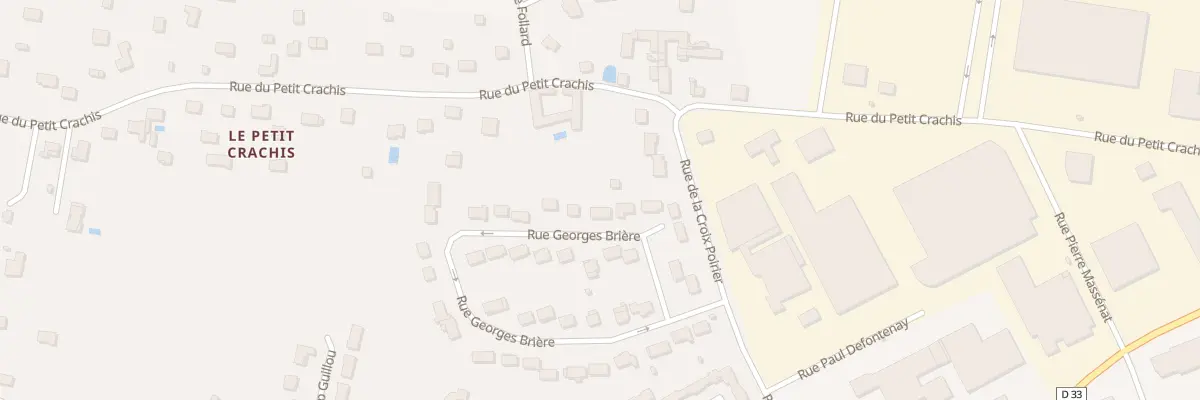 Plan du 45 Rue Georges Brière à Ferrières-en-Gâtinais