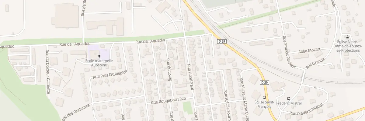 Plan du 19 Rue Henri Paul à Champagne-sur-Seine
