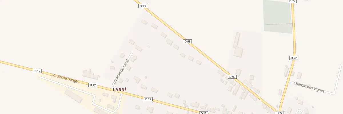 Plan du 27 Rte de Gron à Villequiers