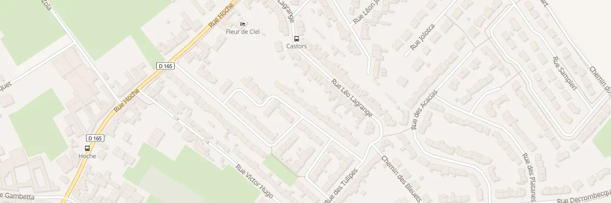 Plan du 21 Rue des Oeillets à Loos-en-Gohelle