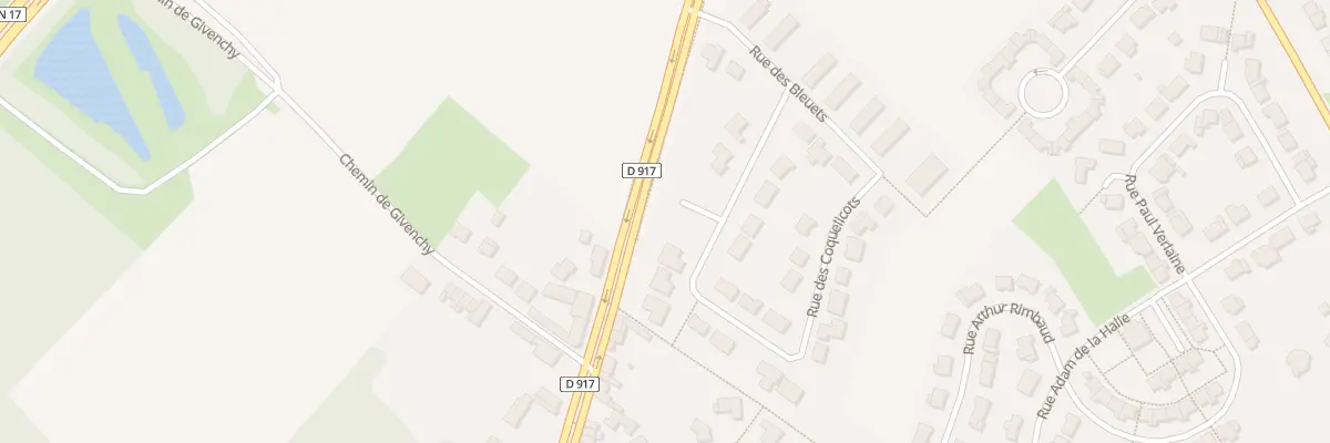 Plan du 14 Rue des Coquelicots à Vimy