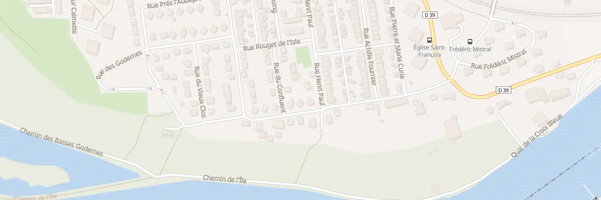Plan du 10 Rue des Vallées à Champagne-sur-Seine