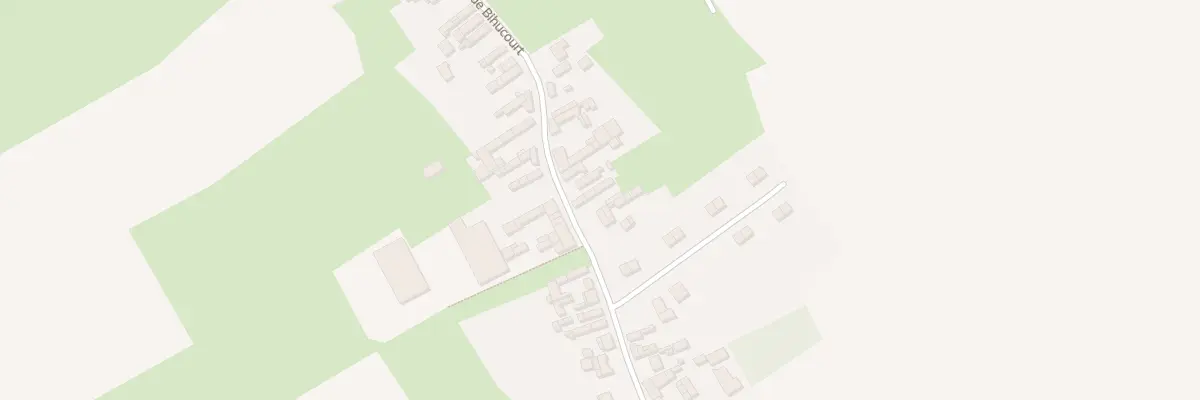 Plan du 24 Rue de Bihucourt à Gomiécourt