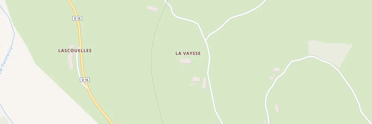 Plan du 5019 La Vaysse à Saint-Saturnin