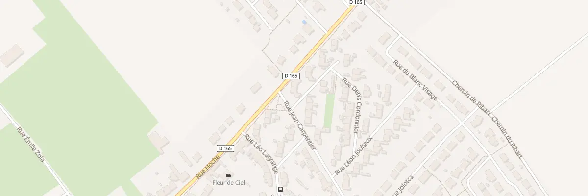 Plan du 66 Rue Hoche à Loos-en-Gohelle