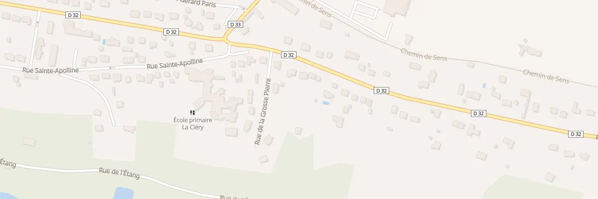 Plan du 6 Rte de Griselles à Ferrières-en-Gâtinais