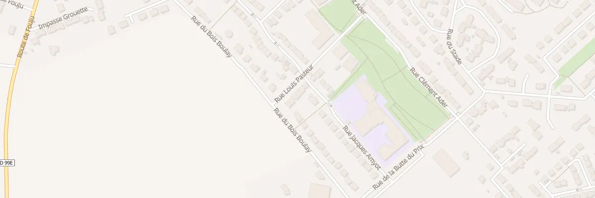 Plan du 23 Rue Louis Pasteur à Guignes