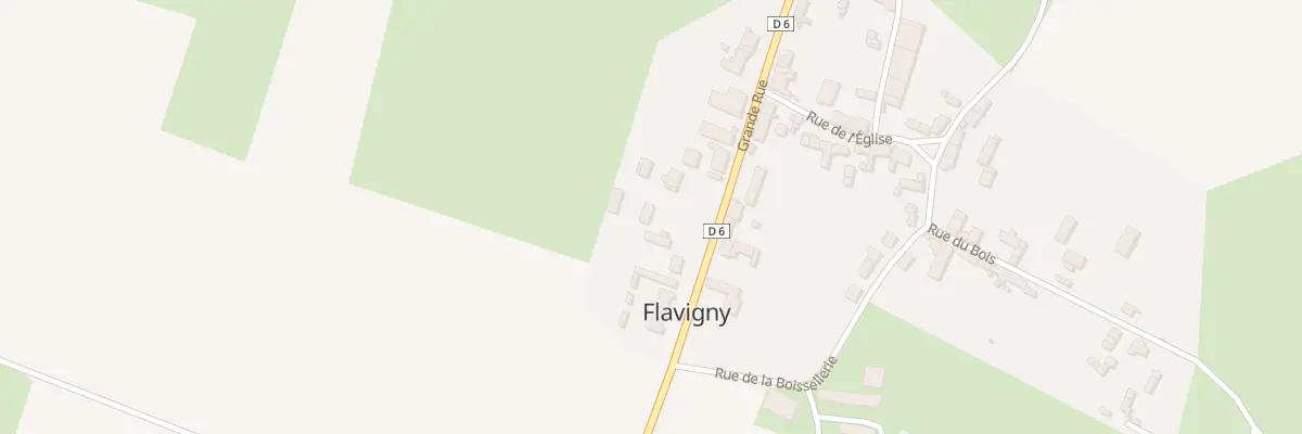 Plan du 16 Gr Grande Rue à Flavigny