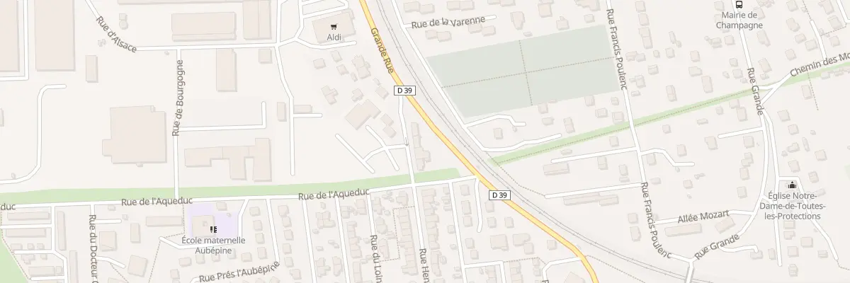 Plan du 60 Rue Henri Paul à Champagne-sur-Seine