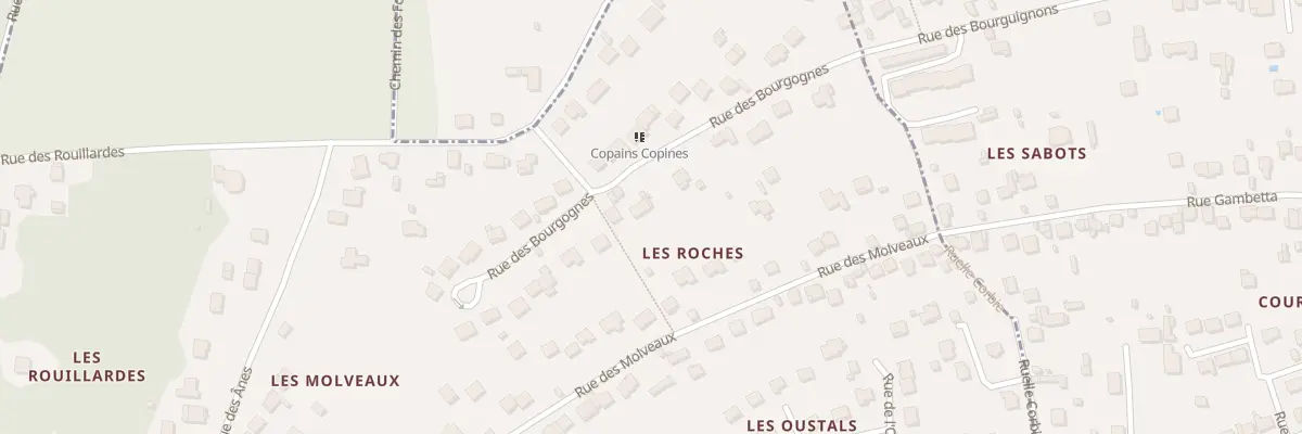 Plan du 15 Rue des Bourgognes à Coupvray