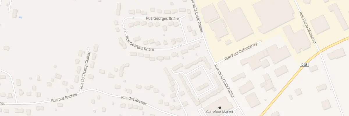 Plan du 7 Rue Georges Brière à Ferrières-en-Gâtinais