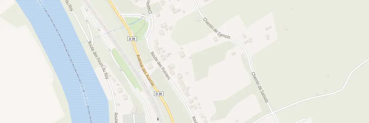 Plan du 64 Rte des Poiriers à Champagne-sur-Seine