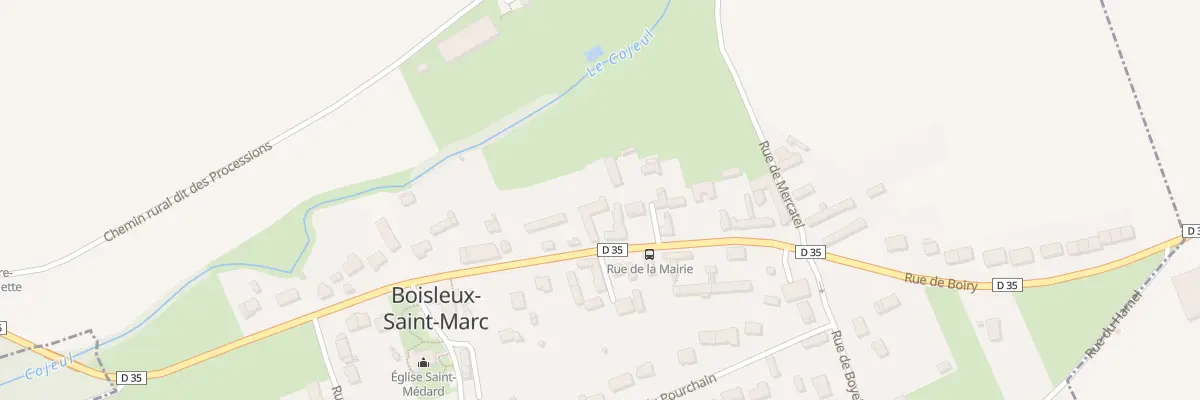Plan du 17 Rue de la Mairie à Boisleux-Saint-Marc